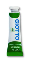 Tempera Giotto 7,5 Ml (Tubo) Verde (Set de 10)