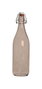 La Mediterran Botella Vidrio Pintada 6 Colores 1L 8.6x8.6x31 cm (12 Unidades)