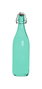 La Mediterran Botella Vidrio Pintada 6 Colores 1L 8.6x8.6x31 cm (12 Unidades)