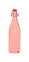 La Mediterran Botella Vidrio Pintada 6 Colores 1L 8.6x8.6x31 cm (12 Unidades)