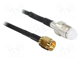 DeLOCK 88596 Cable coaxial SMA macho a FME hembra RG-174 de 0,2 m