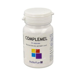 Heliosar Complemel 60 Cápsulas - Complemento con Potasio para el Funcionamiento Normal del Sistema Nervioso