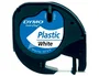 Dymo Cinta LetraTag 91221 Negro sobre Blanco 12mm x 4m