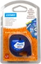 Dymo Cinta LetraTag 12mm x 4m Negro sobre Blanco (91221)