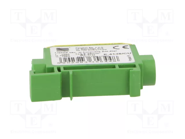 PAWBOL Bloque de distribución 125A 1kV para raíl DIN