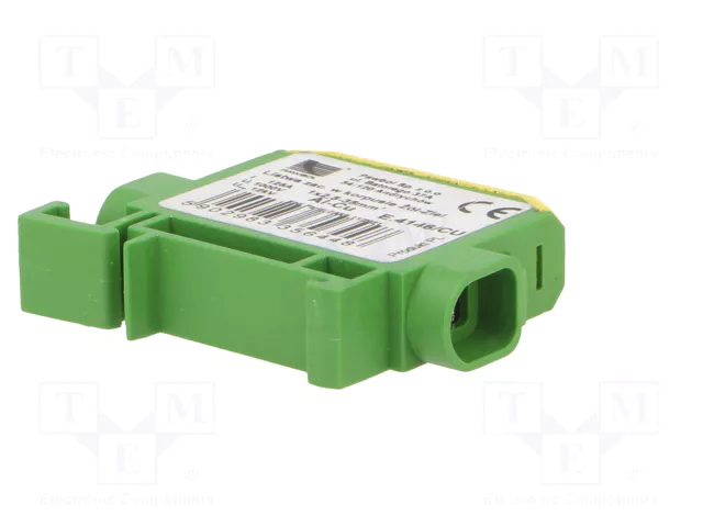 PAWBOL Bloque de distribución 125A 1kV para raíl DIN
