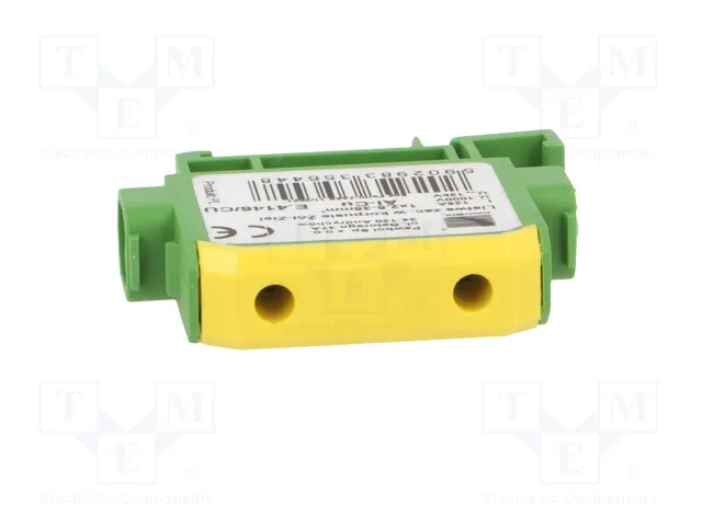 PAWBOL Bloque de distribución 125A 1kV para raíl DIN