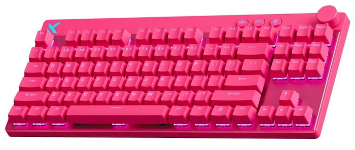Mchose MC-Mix87-8 Teclado Gaming Magnético RGB Rosa