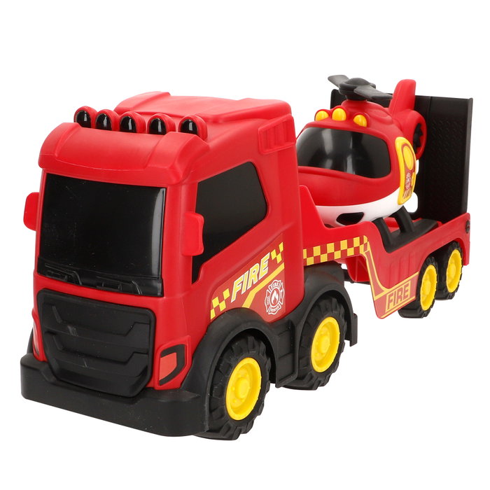 Teamsterz Camión de Bomberos con Hélice