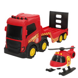 Teamsterz Camión de Bomberos con Hélice