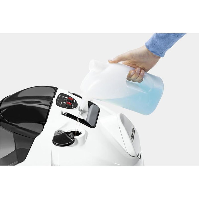 Kärcher Steam Cleaner SV 7, Vaporizador y Limpiador a Vapor, Color Blanco, Ref: 1.439-490.0 / 14394900