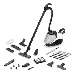 Kärcher Steam Cleaner SV 7, Vaporizador y Limpiador a Vapor, Color Blanco, Ref: 1.439-490.0 / 14394900