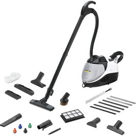 Kärcher SV 7 Limpiadora-aspiradora con vapor Blanco