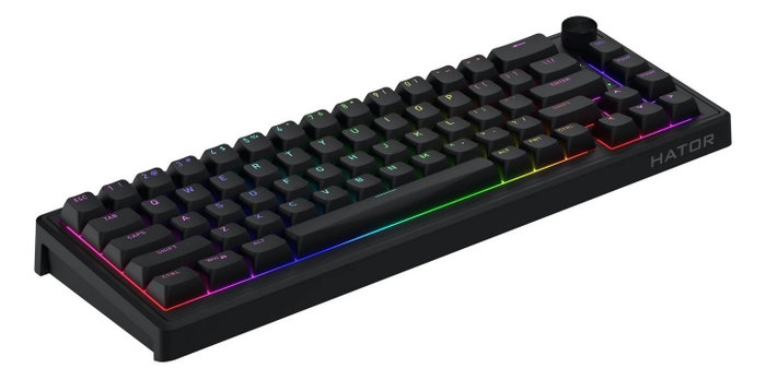 Hator Skyfall 65 Teclado Mecánico Gaming Negro Layout Polaco RGB USB Hator Skyfall 65 Teclado Mecánico Gaming Negro Layout Polaco RGB USB