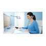 Tesa Dispensador de cinta de mesa Orca con 1 rollo cristal transparente
