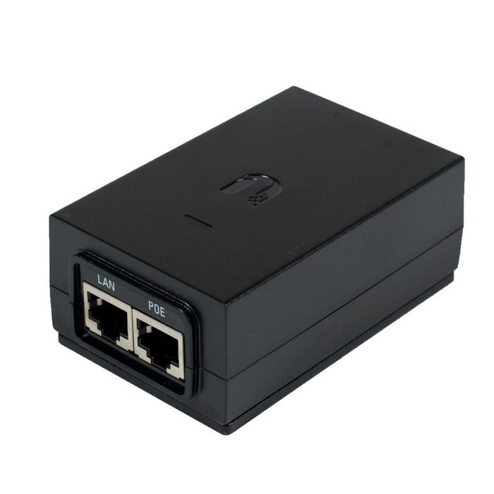 Ubiquiti Adaptador PoE 48VDC 0.5A 65kHz <1ns para TOUGHCable Ubiquiti Adaptador PoE 48VDC 0.5A 65kHz <1ns para TOUGHCable