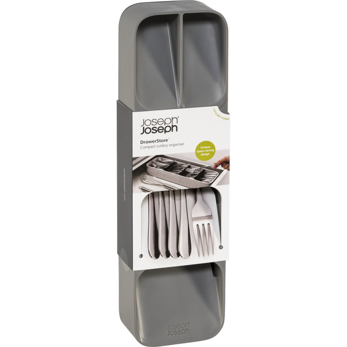 Joseph Joseph DrawerStore Comp Organizador de Cubiertos Gris
