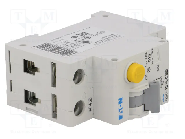 EATON ELECTRIC PKNM 16A 30mA 230VAC 1+N RCBO