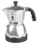 Bialetti Moka Timer 3TZ, Plata/Negro