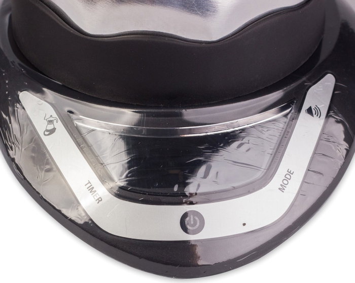 Bialetti Moka Timer 3TZ, Plata/Negro