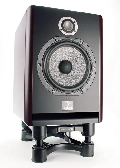 Isoacoust ISO-200 Soportes Aislamiento Monitores Estudio (2 Unidades) con Ajuste Altura Inclinación