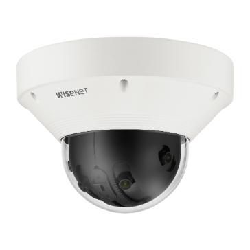 Hanwha Wisenet P Cámara IP Multisensor 8MP Panorámica 180º/209º (2MP x 4) Domo Exterior