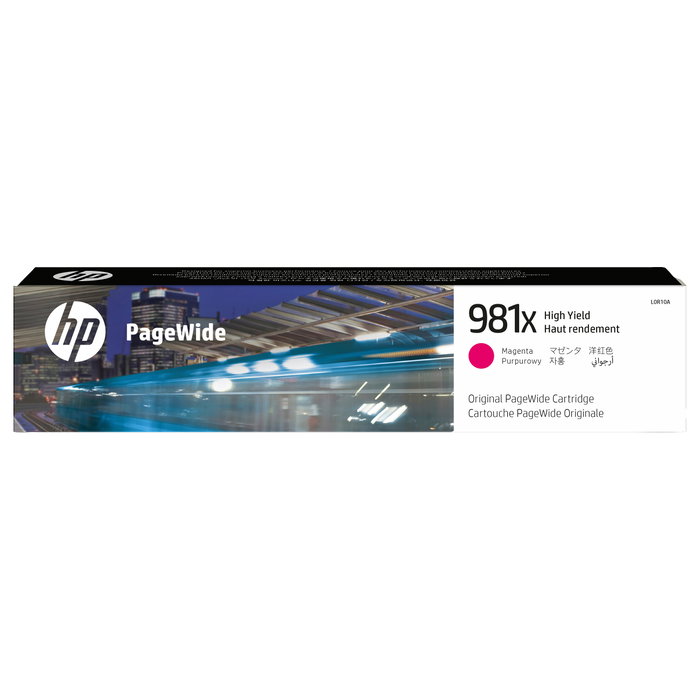 HP 981X Cartucho de Tinta Magenta Original de Alto Rendimiento HP 981X Cartucho de Tinta Magenta Original de Alto Rendimiento