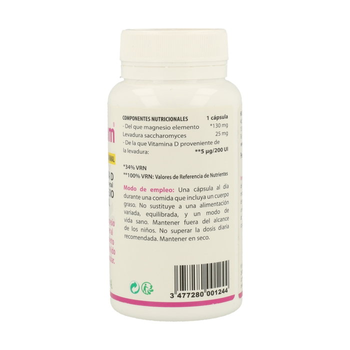 Holistica Ultra D-Sium Vitamina D + Magnesio 60 perlas