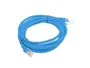 Lanberg PCU6-10CC-0300-B Cable de Red RJ45 Cat6 UTP 3 Metros, Color Azul