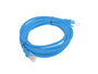 Lanberg Cable de Red Cat6 U/UTP 3m Azul RJ-45