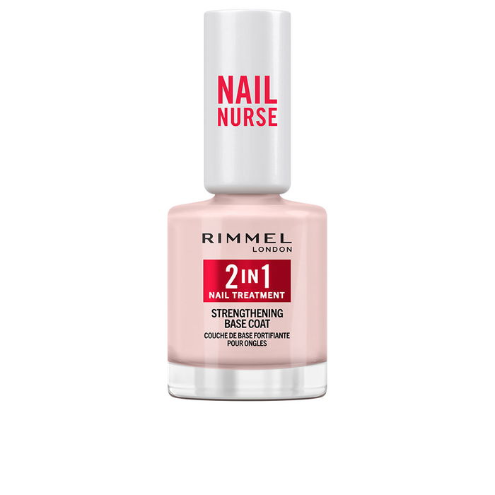 Rimmel London NAIL NURSE 2 IN 1 Tratamiento de Uñas y Base Coat 12 ml Rimmel London NAIL NURSE 2 IN 1 Tratamiento de Uñas y Base Coat 12 ml