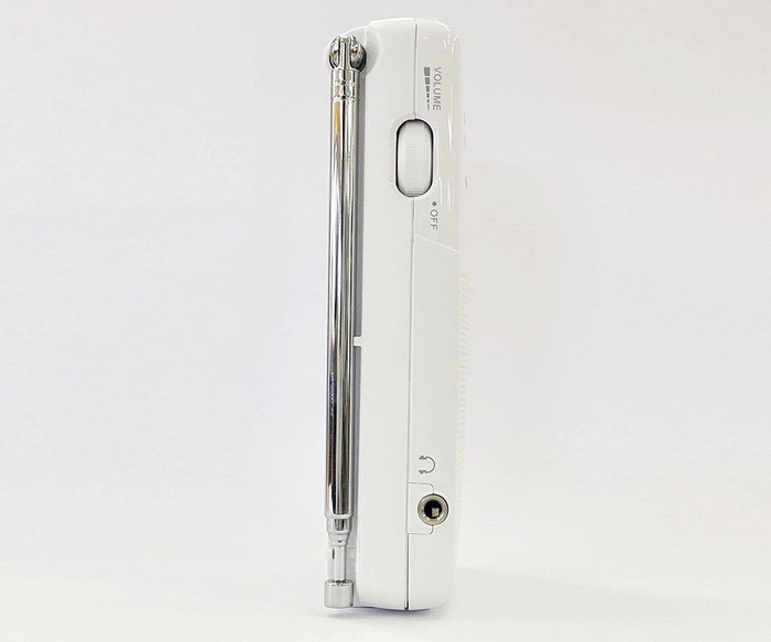 SANGEAN Radio Portátil AM/FM, Color Blanco