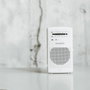 SANGEAN Radio de bolsillo SR-35 blanco AM/FM