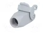 ILME Carcasa HDC tamaño 21.21 para conducto, recta, gris