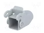 ILME Carcasa HDC tamaño 21.21 para conducto, recta, gris