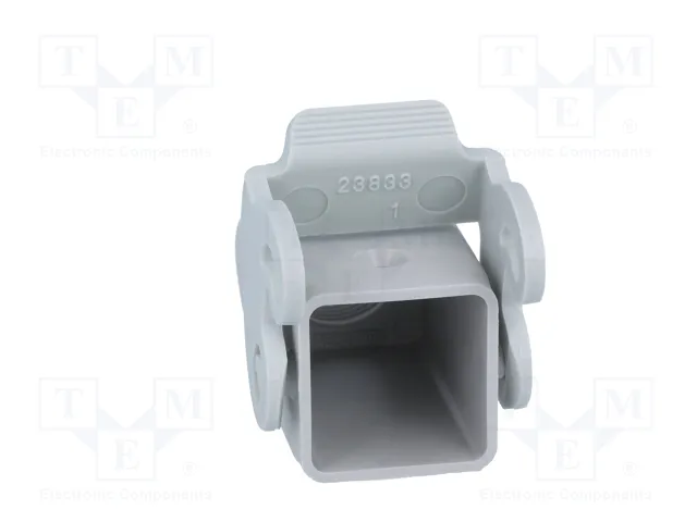 ILME Carcasa HDC tamaño 21.21 para conducto, recta, gris