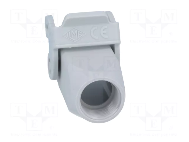ILME Carcasa HDC tamaño 21.21 para conducto, recta, gris