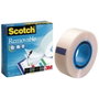 Scotch Rollo de Cinta Invisible Reutilizable 19 mm x 33 m