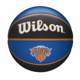 Balón de Baloncesto Wilson NBA Team Tribute Knicks Azul 7 Caucho