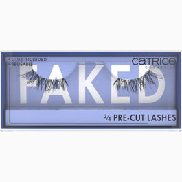Catrice Pestañas Artificiales 3/4 PRE-CUT para efecto natural, 1 unidad