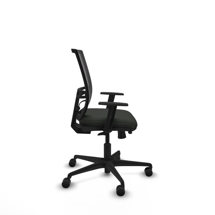 PIQUERAS Y CRESPO Silla de oficina Yunquera con mecanismo Sincro/Traslack color Negro PIQUERAS Y CRESPO Silla de oficina Yunquera con mecanismo Sincro/Traslack color Negro