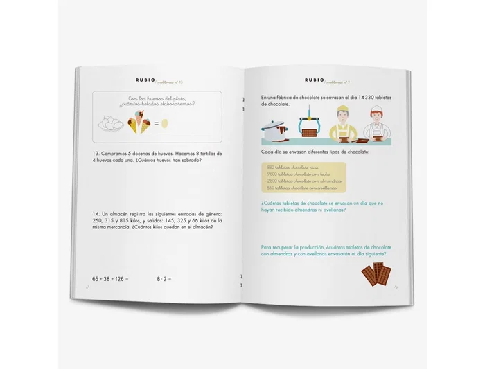 Rubio Cuaderno de problemas nº 13 para el desarrollo intelectual del alumno