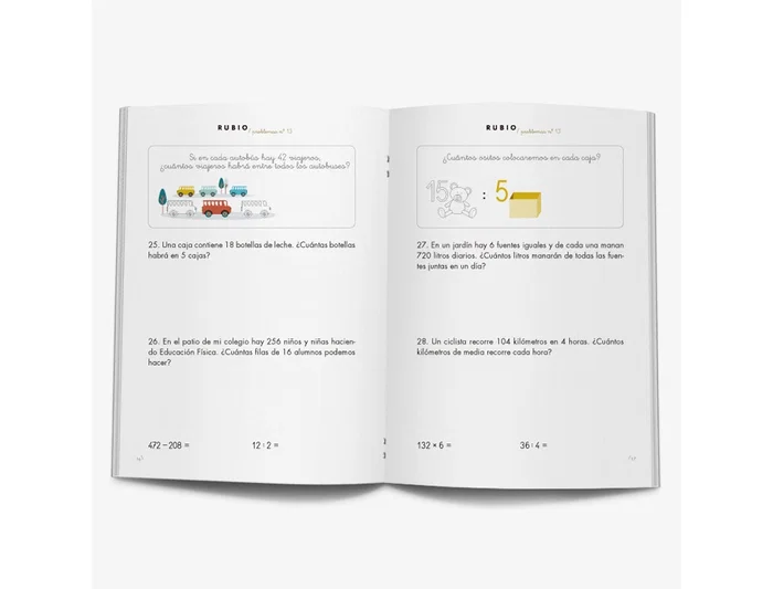 Rubio Cuaderno de problemas nº 13 para el desarrollo intelectual del alumno