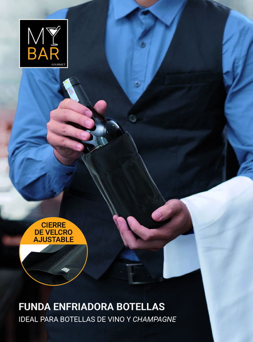 Inde Enfriador Botellas Vino/Champagne My Bar 38x18 cm (24 Unidades)