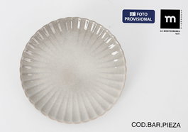 La Mediterranea Plato Talaier 25 cm x 3.3 cm MD (12 Unidades)