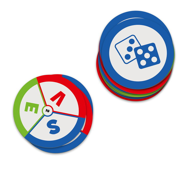 LúDILO 803104 Juego Palabrea 2 Nueva Versión, Juego de Cartas para +6 Años