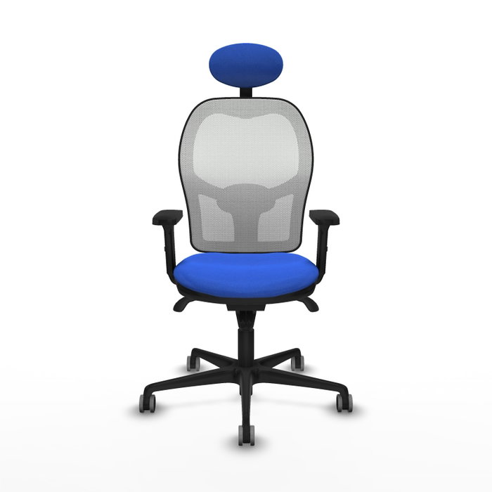 PIQUERAS Y CRESPO Silla de oficina Jorquera Azul y Blanco PIQUERAS Y CRESPO Silla de oficina Jorquera Azul y Blanco