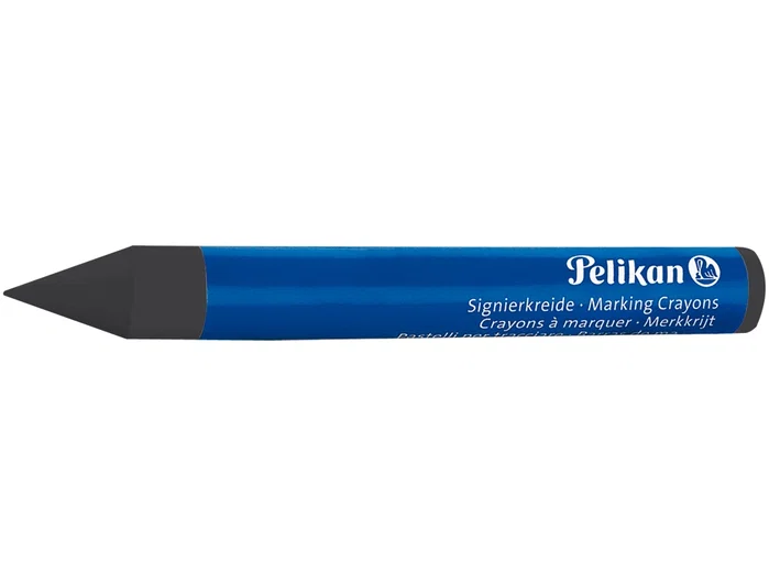 Pelikan Cera Marcadora Dura 762 Negro (Caja de 12)