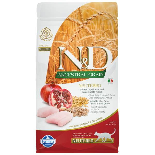 Farmina N&D Cat Ancestral Neutered Pollo 1,5kg