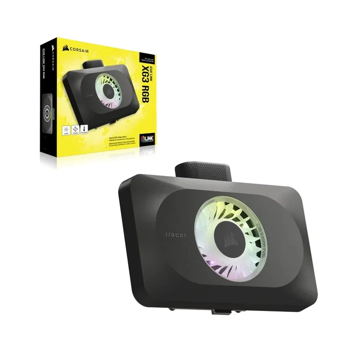 Corsair XG3 RGB Bloque de agua para GPU 4090/4080/3090(Ti)/3080(Ti) transparentet